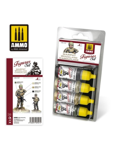 Marpat Woodland Camouflage Figures Set 