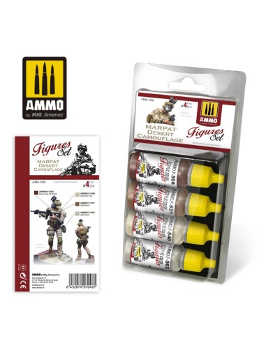 Marpat Desert Camouflage Figures Set 