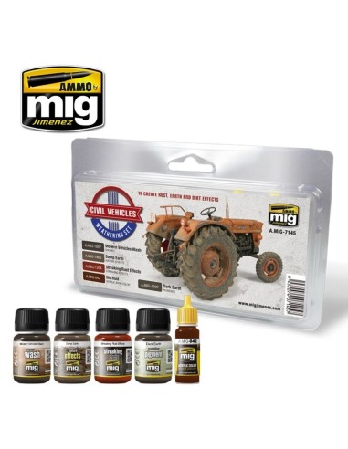Civil Vehicles Weathering Set 