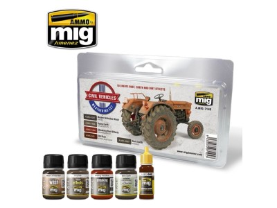 Civil Vehicles Weathering Set 