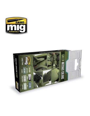 Green Mechas Colors 