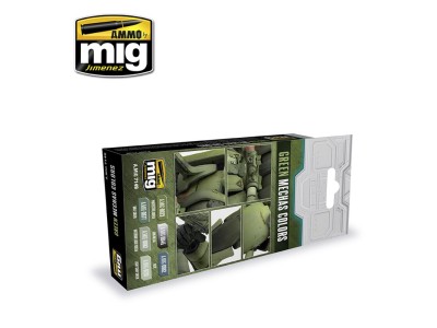 Green Mechas Colors 