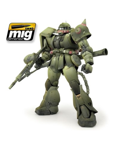 Green Mechas Colors 