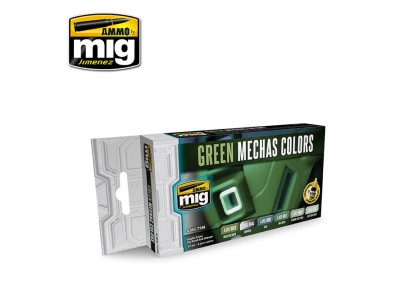 Green Mechas Colors 