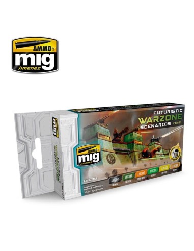 Futuristic Warzone Scenarios Paints 