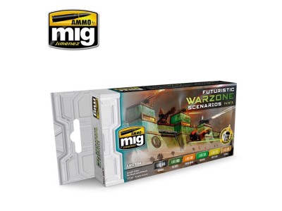 Futuristic Warzone Scenarios Paints 