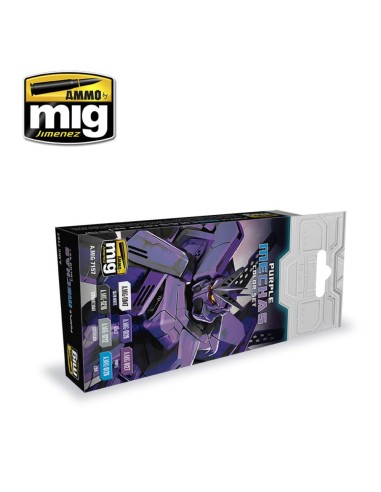 Purple Mechas Color Set 