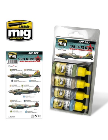 VVS Russian WWII Bomber Colors 