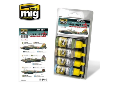 VVS Russian WWII Bomber Colors 