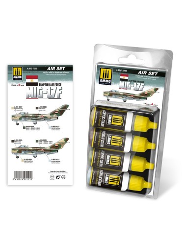 MIG-17F Egyptian Air Force Set 