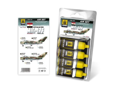 MIG-17F Egyptian Air Force Set 