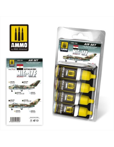 MIG-17F Egyptian Air Force Set 