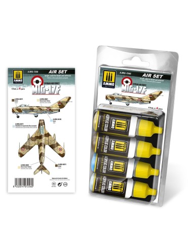 MIG-17F SyrianAir Force Set 