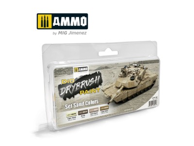 DRYBRUSH Set Sand Colors Set 