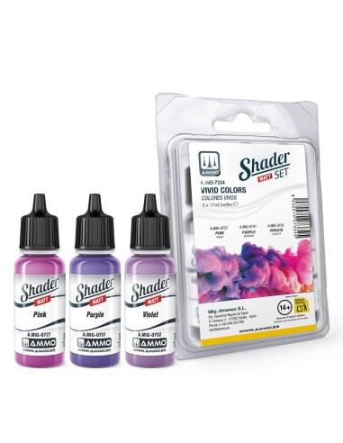 Matt SHADER Set Vivid Colors 