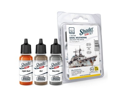 Matt SHADER Set Naval Weathering 