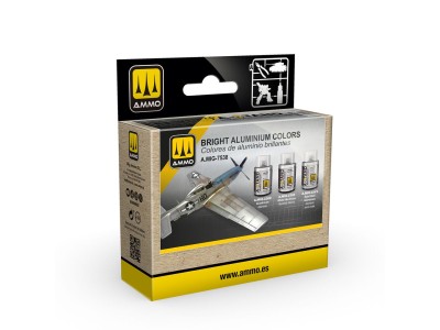 A-STAND Bright Aluminium Colors Set 