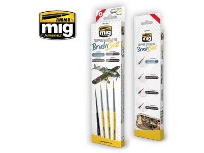 Chipping and Detailing Brush Set 
