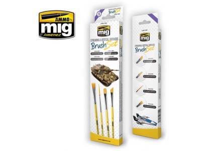 Streaking and Vertical Surfaces Brush Set 