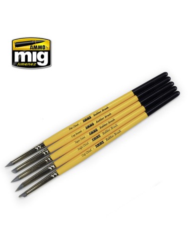 Rubber Brush Set 