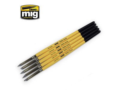 Rubber Brush Set 