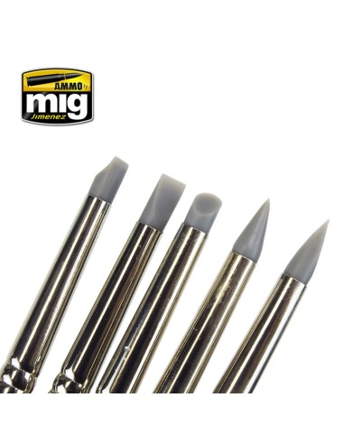 Rubber Brush Set 