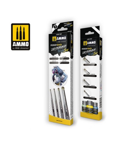 Premium Dio Drybrush Set 