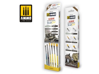 Extreme Weathering Diorama Brush Set 
