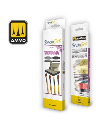 Dioramas Brushes Set 