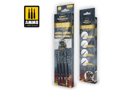 AMMO WARGAMING UNIVERSE - Marta Kolinsky Figures Premium Brush Set 