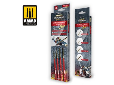 AMMO WARGAMING UNIVERSE - Marta Kolinsky Figures Brush Set 
