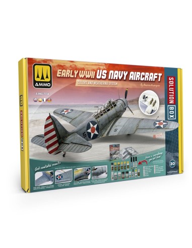 SOLUTION BOX 30 - How to paint Early WWII US Navy Aircraft 