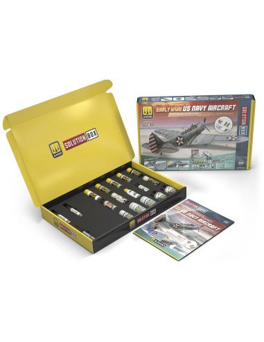 SOLUTION BOX 30 - How to paint Early WWII US Navy Aircraft 