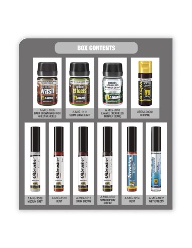 SUPER PACK Weathering for Ships and Submarines 