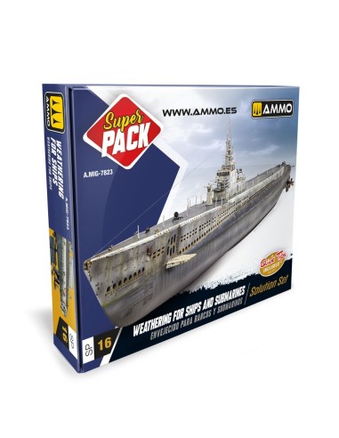SUPER PACK Weathering for Ships and Submarines 