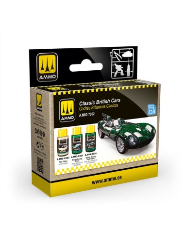 Cobra Motor Classic British Cars Set 