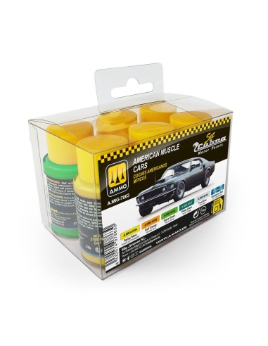 Cobra Motor American Muscle Cars Set 