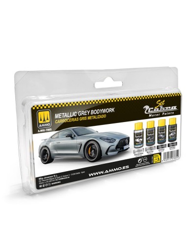 Cobra Motor Metallic Grey Bodyworks Set 