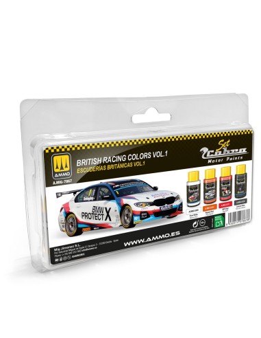 Cobra Motor British Racing Colors Vol.1 Set 