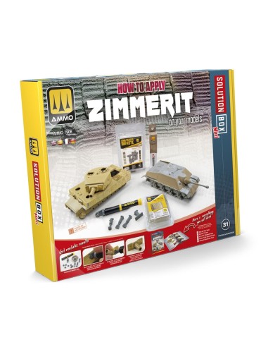 SOLUTION BOX MINI 31 - How to Apply ZIMMERIT in scale 