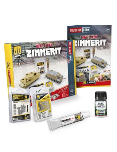 SOLUTION BOX MINI 31 - How to Apply ZIMMERIT in scale 