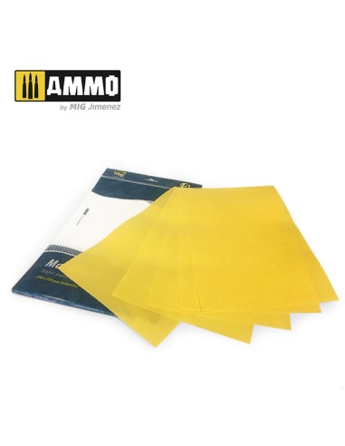 Masking Sheets (x5 sheets, 280mm x 195mm, adhesive) 