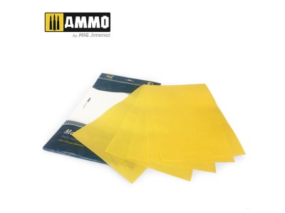 Masking Sheets (x5 sheets, 280mm x 195mm, adhesive) 