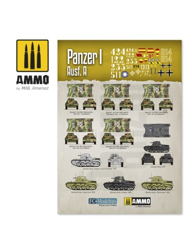 1/16 Panzer I Ausf. A Decals 