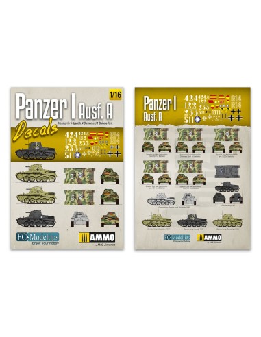 1/16 Panzer I Ausf. A Decals 