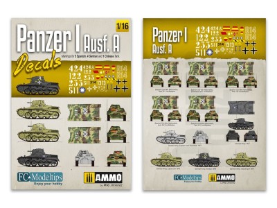 1/16 Panzer I Ausf. A Decals 