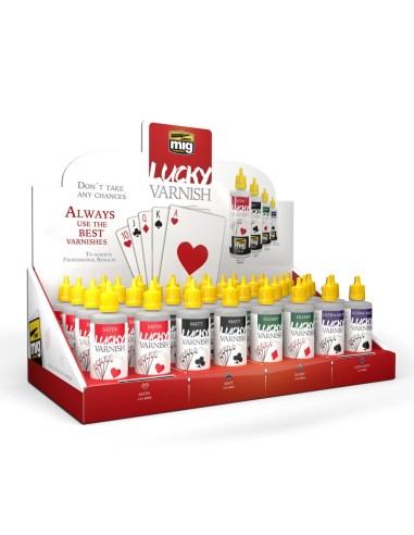 Display: Lucky Varnish Display 