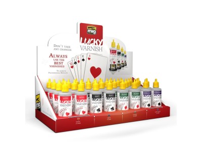 Display: Lucky Varnish Display 