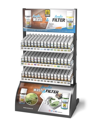 Rack: Acrylic Filters & Washes 
