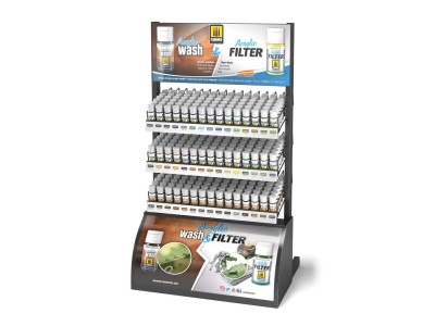 Rack: Acrylic Filters & Washes 